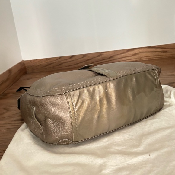 Cole Haan Metallic Hobo Shoulder Bag - Picture 11 of 14